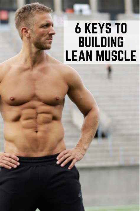 6 Keys to Building Lean Muscle - Parker Cote Elite Fitness | Build lean muscle, Lean muscle, Muscle