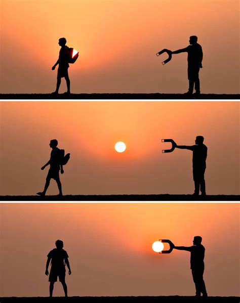 Photographer Plays With Sunsets To Tell Beautiful Stories