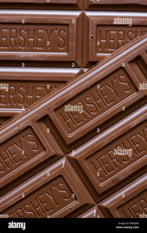Hershey's Chocolate Bars Stock Photo - Alamy