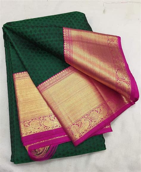 Pure Kanchipuram silk sarees at weavers price pl contact us at +918056477235/whatsp… | Silk ...