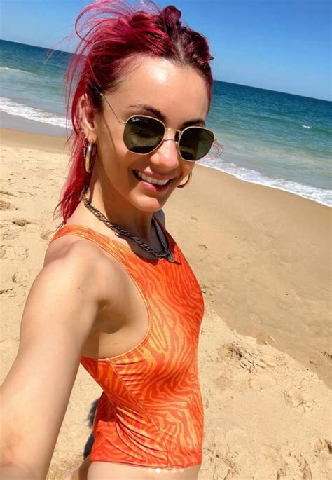 Dianne Buswell in Bathing Suit is a "Beach Baby" — Celebwell