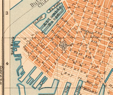 Brooklyn map Old map of Brooklyn fine reproduction on | Etsy