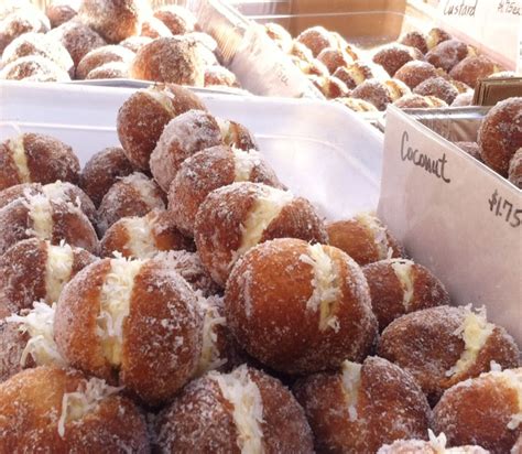 Mmmm Malasadas! Fresh golden orbs of pastry goodness, in dozens of flavors, at Kings Village ...