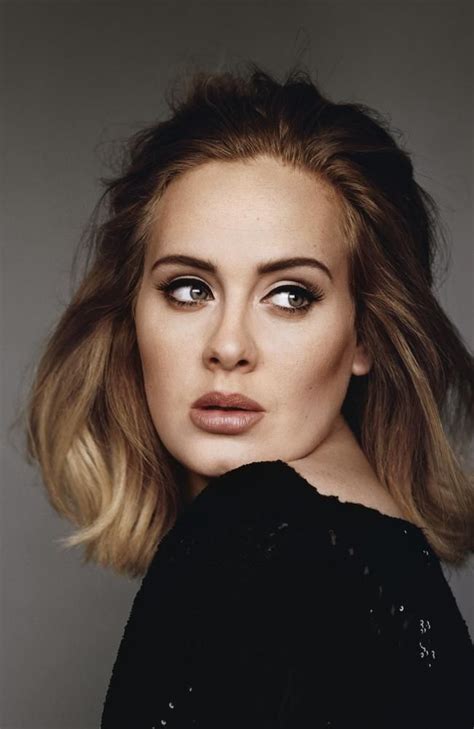 Adele’s incredible new recording contract | Adele hair color, Adele hair, Hair beauty