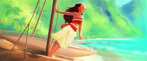 Moana ~ Fan art on Behance