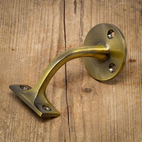 Antique Brass Handrail Bracket | Stair Rail Brackets