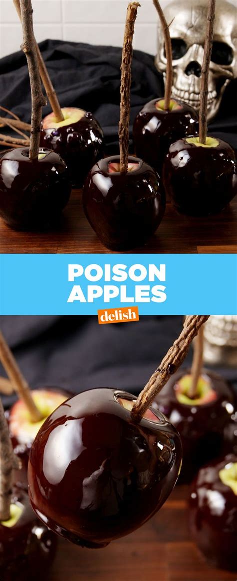 Poison Apples Are Ridiculously Spooky | Recipe | Poison apples, Apple recipes, Yummy fall recipes