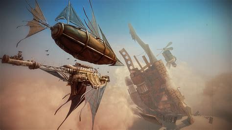 steampunk airships battle - Google Search | Steampunk airship, Steampunk ship, Steampunk