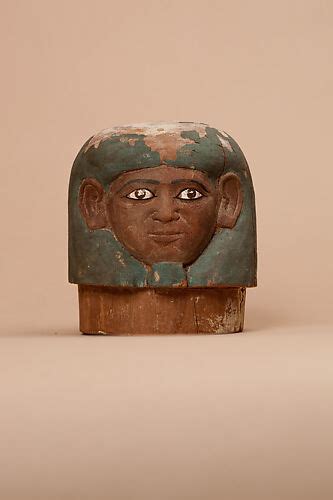 Canopic jar lid of Ukhhotep | Middle Kingdom | The Metropolitan Museum ...