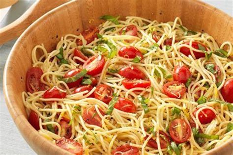 Randy's Lemon Capellini Recipe by Randy Fenoli Pasta Recipes, Salad Recipes, Chicken Recipes ...