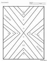 Algebra 1  Finding Slope Coloring Activity By JustMathThings TPT sketch template