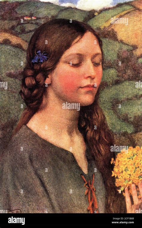From the painting by eleanor fortescue brickdale hi-res stock photography and images - Alamy