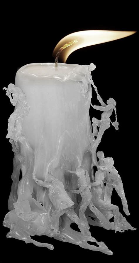 Expeditionary Melted Wax Figures | Seni kontemporer, Fotografi seni, Seni 3d