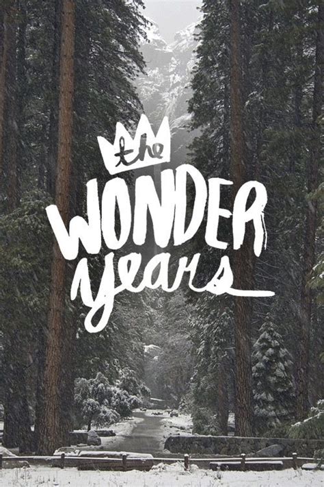 Wonder Years | Typographic design, Typography, Typography inspiration