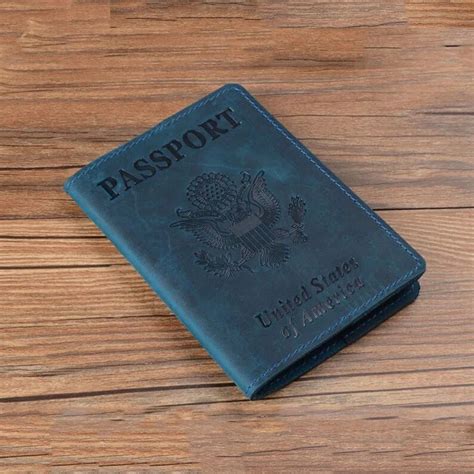 New USA American Passport Cover 100% Genue Leather Covers for | Etsy