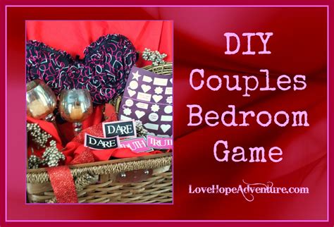 DIY Couples Bedroom Game With Printables - Love Hope Adventure