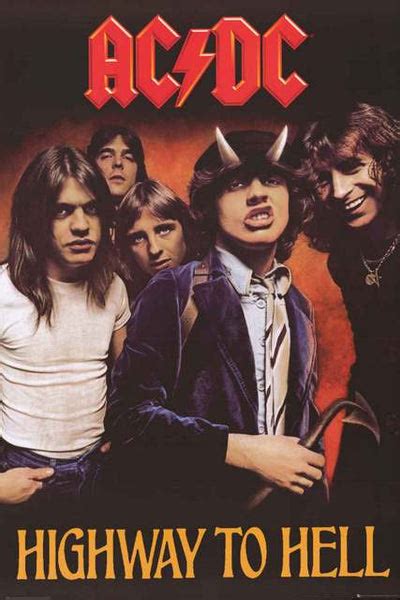 AC/DC Highway to Hell Poster 24x36 – BananaRoad