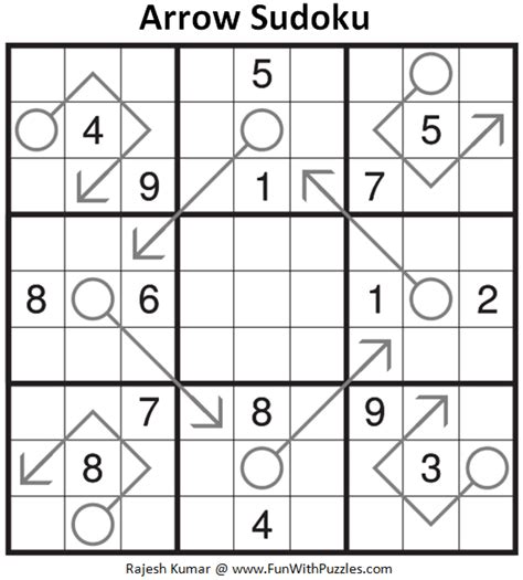 Arrow Sudoku Puzzle (Daily Sudoku League #210)