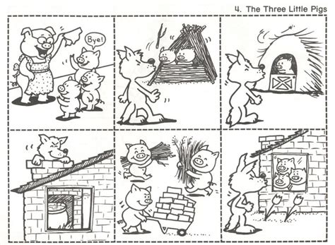 4 – 3 pigs | Fairy tales kindergarten, Three little pigs story, Three little pigs