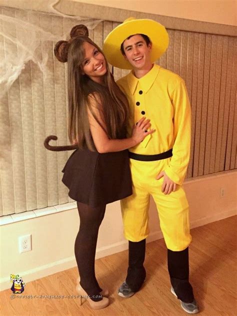 Man in the Yellow Hat and Curious George Couple Costume Curious George ...