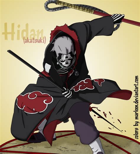 Akatsuki - Hidan by marloon on DeviantArt