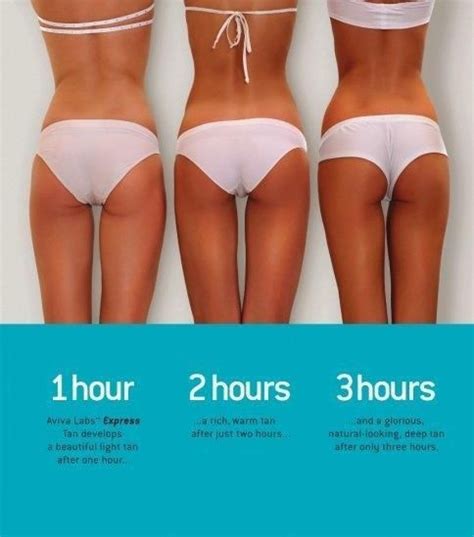 30 minute, 60, minute & 90 minutes to the perfect tan | Organic spray ...