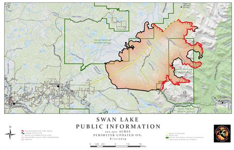 KPB Joint Information Center: Public Information Map for Swan Lake August, 14th