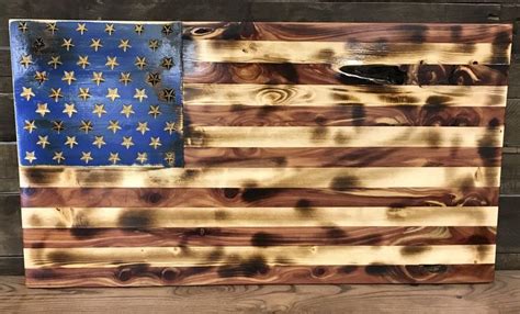 Rustic American Flag Sign | Rustic american flag, Flag signs, American flag