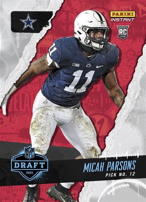 Micah Parsons Football Cards - Football Singles and Rookie Trading Cards