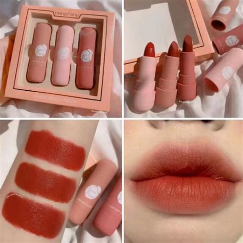 Original Sweet Peach Long-Lasting Matte Lipstick (set) | Shopee Philippines