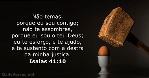 Isaías 41:10 - Versículo da Bíblia - DailyVerses.net