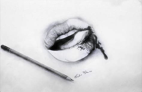 Mouth and Pencil by SlapJam on DeviantArt