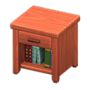 Wooden End Table (New Horizons) - Animal Crossing Wiki - Nookipedia