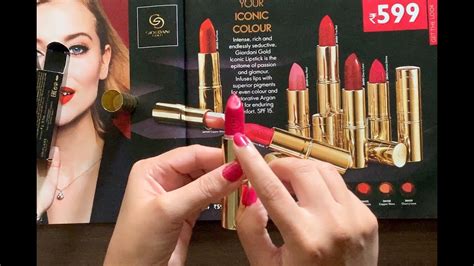 Oriflame Giordani Gold Iconic Lipstick SPF 15 Review - By HealthAndBeautyStation - YouTube
