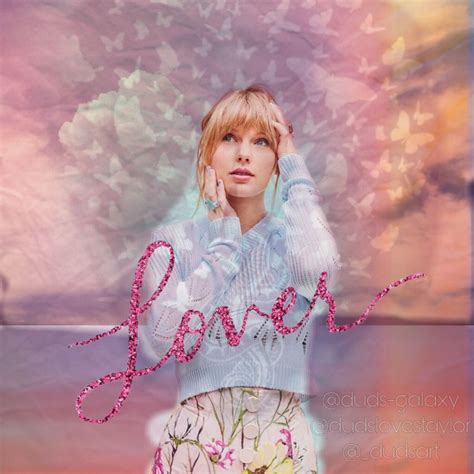 Taylor Swift Lover Cover Art