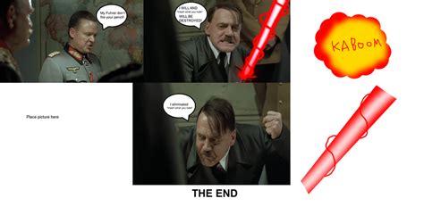 Hitler eliminates meme template by CyotheLion on DeviantArt