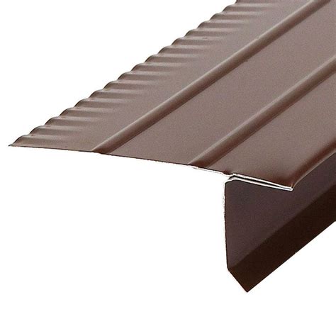 Amerimax Home Products F4.5 x 10 ft. Brown Aluminum Drip Edge Flashing ...