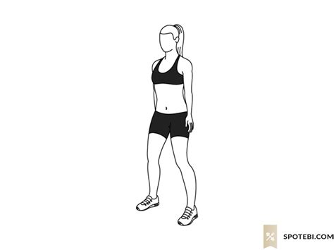 Squat Thrust | Illustrated Exercise Guide | Squat thrust, Workout guide, Squat workout