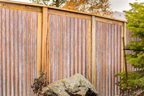 Corrugated Metal Fence: The Complete DIY Guide | Metal fence panels ...