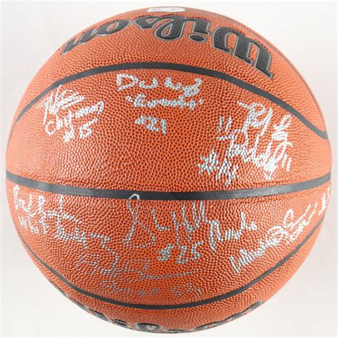 "Hoosiers" NBA Basketball Cast-Signed by (7) with Maris Valainis, David ...