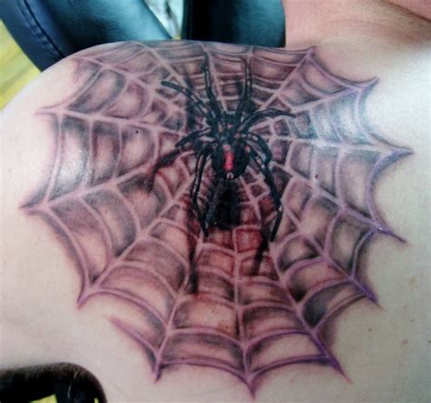 Spider Web Tattoos Designs, Ideas and Meaning | Tattoos For You