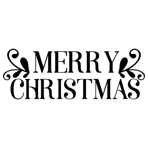 Free SVG Files | SVG, PNG, DXF, EPS | Quote Merry Christmas