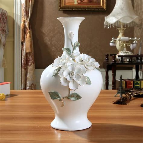 Ceramic Floor Vase Modern Living Room Decoration Large Dried Flower - Photos All Recommendation