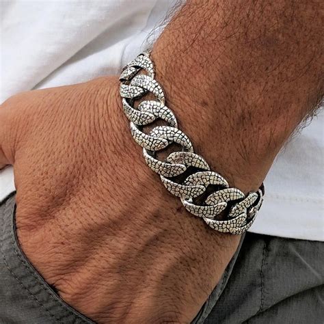 Stylish Bold Kada Style Lion Face Silver Men's Boy's Bracelet | atelier-yuwa.ciao.jp