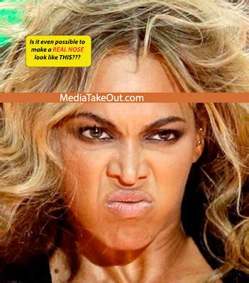 Raquel Daily Blog: BEYONCE HAD A NOSE JOB BEFORE THE SUPERBOWL?