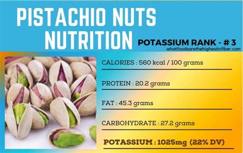 WHAT NUTS ARE HIGH IN POTASSIUM : THIS LIST IS NUTS in 2020 | High potassium foods, Potassium ...