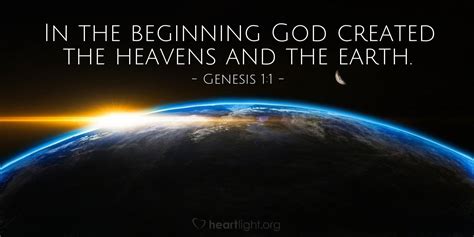 Genesis 1:1 — Verse of the Day for 01/01/2016