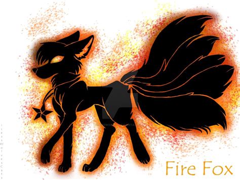 Fox Leafs's Fire Fox spirit by IcessWolves on DeviantArt