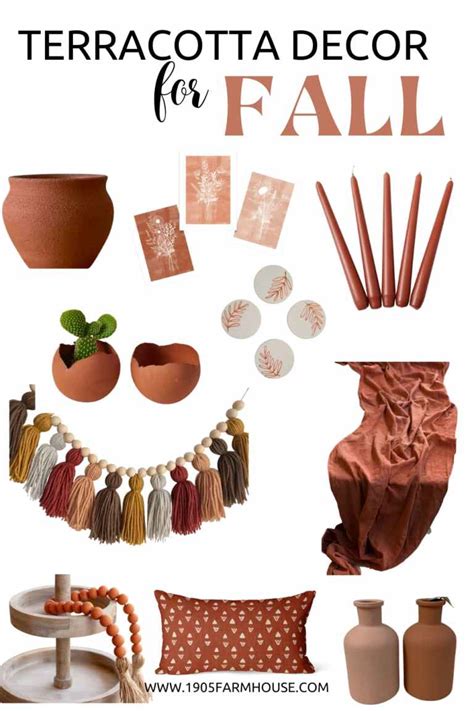 Terracotta Decor for Fall - 1905 Farmhouse