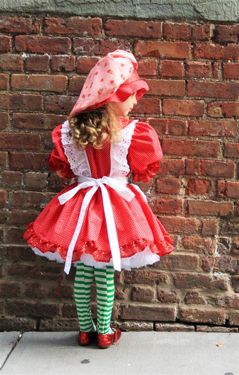 Strawberry Shortcake Dress Costume in Baby or Toddler Sizes Kids' Costumes Toys & Games ...